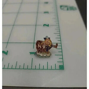 Vintage Cowboy Rodeo Cattle Collectors Pin No Back